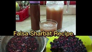 Falsa Sharbat Recipe || Falsa Squash || Falsay ka juice || summer special Falsa Drink #sharbat