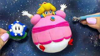 Making Balloon-Princess Peach from Super Mario Bros. Wonder | Polymer Clay