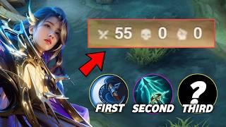 WTF 55 KILLS LESLEY NEW BROKEN BUILD IS FINALLY HERE!! ( PLS ABUSE THIS NEW BUILD! ) - MLBB