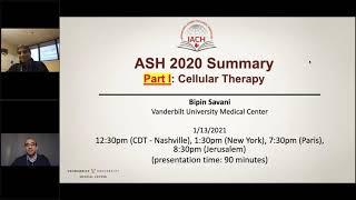 Cellular therapy - a post ASH 2020 summary