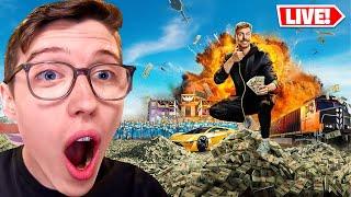 LIVE - REACTING TO MRBEAST'S BEAST GAMES!