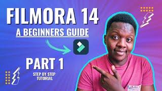 Filmora 14 for Beginners Tutorial - Part 1