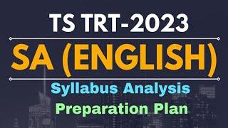 TS SA ENGLISH - SYLLABUS ANALYSIS #dsc #trt