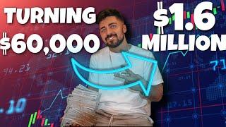 From $60,000 To $1.6 MILLION Dollars Trading | James Storms & Austin Lewis