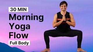 30 Min Yoga | Morning Yoga Flow | Full Body Yoga | @YogawithNaveen