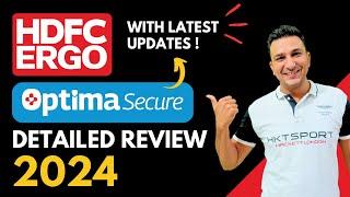 HDFC ERGO Optima Secure Review 2024 (In Hindi) || HDFC ERGO Health Insurance #hindi #healthinsurance