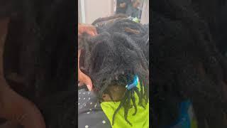 Dreadlocks hairstyles ..reshape locs and style ..#locs #hairstyle #transformation #haircreation