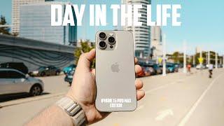 Day In The Life With the NEW iPhone 16 Pro Max | 24 Hour Review