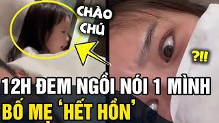 Nửa đêm ĐANG NGỦ thấy con gái 3 TUỔI ngồi nói chuyện 1 MÌNH trong phòng và cái kết | Tin 5s