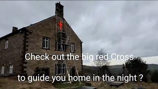 Charlesworth Chapel in Glossop - Guard dog patrols this chapel #dog