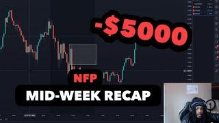 What To Do During A Losing Streak | Lost $5000 During NFP Week (FOREX)