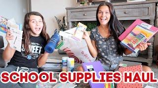 BACK TO SCHOOL SUPPLIES HAUL 2020! WHAT DID WE GET? EMMA AND ELLIE