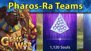 Gems of War: Pharos-Ra Soulforge | Best Use of Diamonds and Best Soul Gaining Methods Per Hour