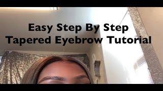 Tapered Eyebrow Tutorial