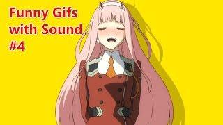 Funny Gifs with Sound # 4 - Funny and Cool Anime Gifs with Sound