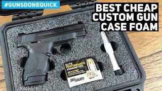 The Best Custom Gun Case Foam || Set Up Your Gun Case like a Pro