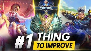 The #1 THING YOU CAN DO TO IMPROVE - MOBILE LEGENDS BANG BANG