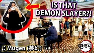 I played DEMON SLAYER S4 OP (Mugen) on piano in public