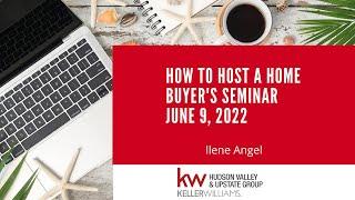 How to Host a Home Buyer's Seminar