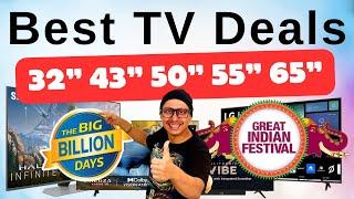 Best TV Deals on Amazon Great Indian Festival and Flipkart Big Billion Day Sale