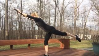 ActivMotion Bar highland dancer exercises