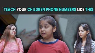 Teach Your Children Phone Numbers Like This | Rohit R Gaba