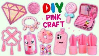 10 DIY PINK CRAFTS  - CUTE PINK THINGS IN 5 MINUTES FOR YOU #pink