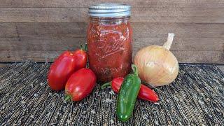 Pico de Gallo Canned Salsa (a great beginner recipe)