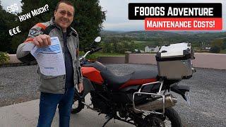 F800GS motorcycle Maintenance Costs and issues you need to know!