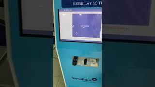 VNC sản xuất lắp đặt hệ thống xếp hàng tự động tại PGD Hòa Xá, CN Vietinbank bắc Nam Định