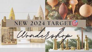  NEW 2024 TARGET CHRISTMAS WONDERSHOP DECOR PREVIEW | Affordable Neutral Christmas Decor