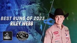 PRCA Tie-Down Roping World Champion Riley Webb's Best Runs of 2023