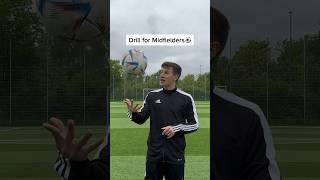 How to train alone - for Midfielders #soccer #football #fussball