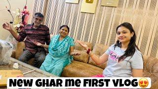 First vlog in my new househow beautiful the house is looking