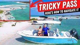 Navigating the Tricky Big Hickory Pass: Tricky But Worth It! #boating #fortmyers