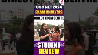 UGC NET Re Exam Analysis | Live From Exam Centre #ugcnet2024 #shorts #ugcnetreexam #ugcnet