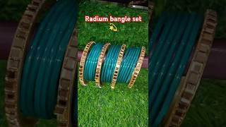 beautiful#radium colour bangle set chudi#short bangles short viral##️️️