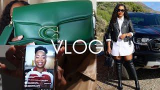 VLOG || GIVING AWAY COACH BAG & GUCCI SHADES 30K GIVEAWAY || COOKING WITH THE LAZY MAKOTI