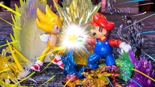 Sonic Vs Mario Ultimate Toy Battle