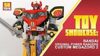 SB Toys Showcase: Original BANDAI Mighty Morphin Power Rangers Custom Megazord (Reprolabels Decals)