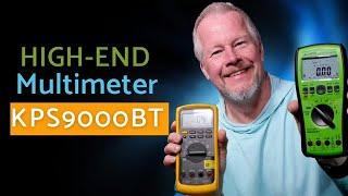 High End Multimeter KPS DMM9000BT vs FLUKE 87V multimeter for the Electrician or Bench Work #KPS