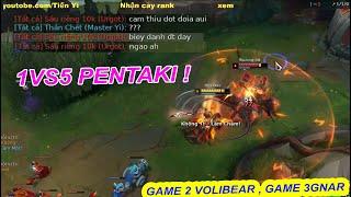 YI TRẢM UGOT NÓI NHIỀU ,1VS5 PENTAKILL . . .