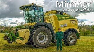 MimiAgri aux commandes ! Ensilage 2022 