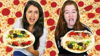 PIZZA CHALLENGE AVEC PTIKOUIK ! QUI AURA LES CROQUETTES POUR CHAT ?