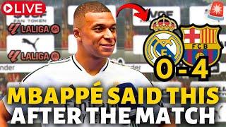 NOW! MBAPPÉ SAID THIS AFTER HIS FIRST EL CLASSIC! SURPRISING! REAL MADRID NEWS