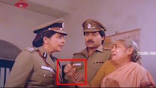 Nirmalamma, Sharada , Chiranjeevi Interesting Movie Scene In Police Station | @TeluguVideoZ