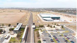 Tarneit Train Station Drone Video 360 Degree