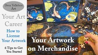 6 Tips for Getting Started in Art Licensing Earn Money from YOUR Artwork Unboxing Whimsy Wood Puzzle