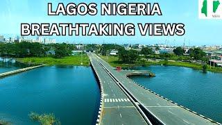 LAGOS NIGERIA CITY TOUR A BREATHTAKING VIEWS OF LAGOS FROM LAGOS MARINA #lagos #travel #nigeria