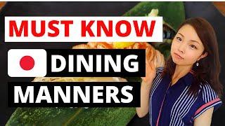 【MUST KNOW】5 BASIC JAPANESE TABLE MANNERS No One Tells You